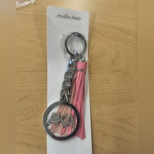 AKA Sorority Bling Tassel Key Holder & Bag Accessorie